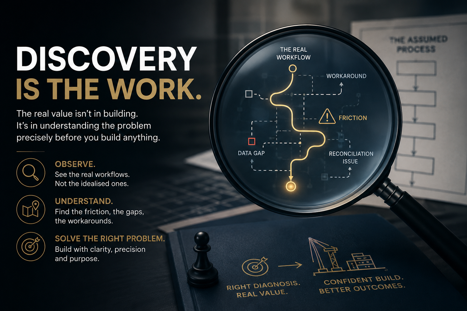 Discovery Is the Work